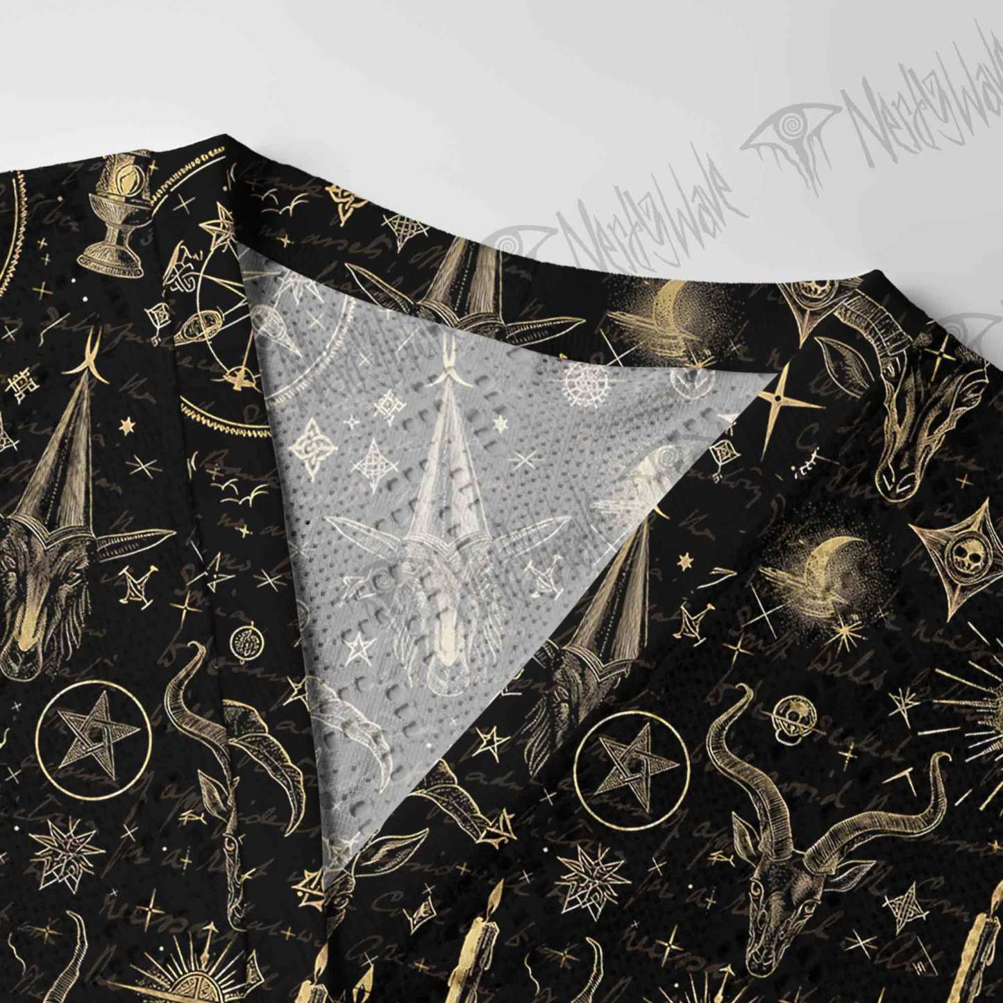 Baphomet Pointelle Cardigan