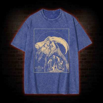 The Witch Vvitch Inspired Black Phillip Washed T-shirt
