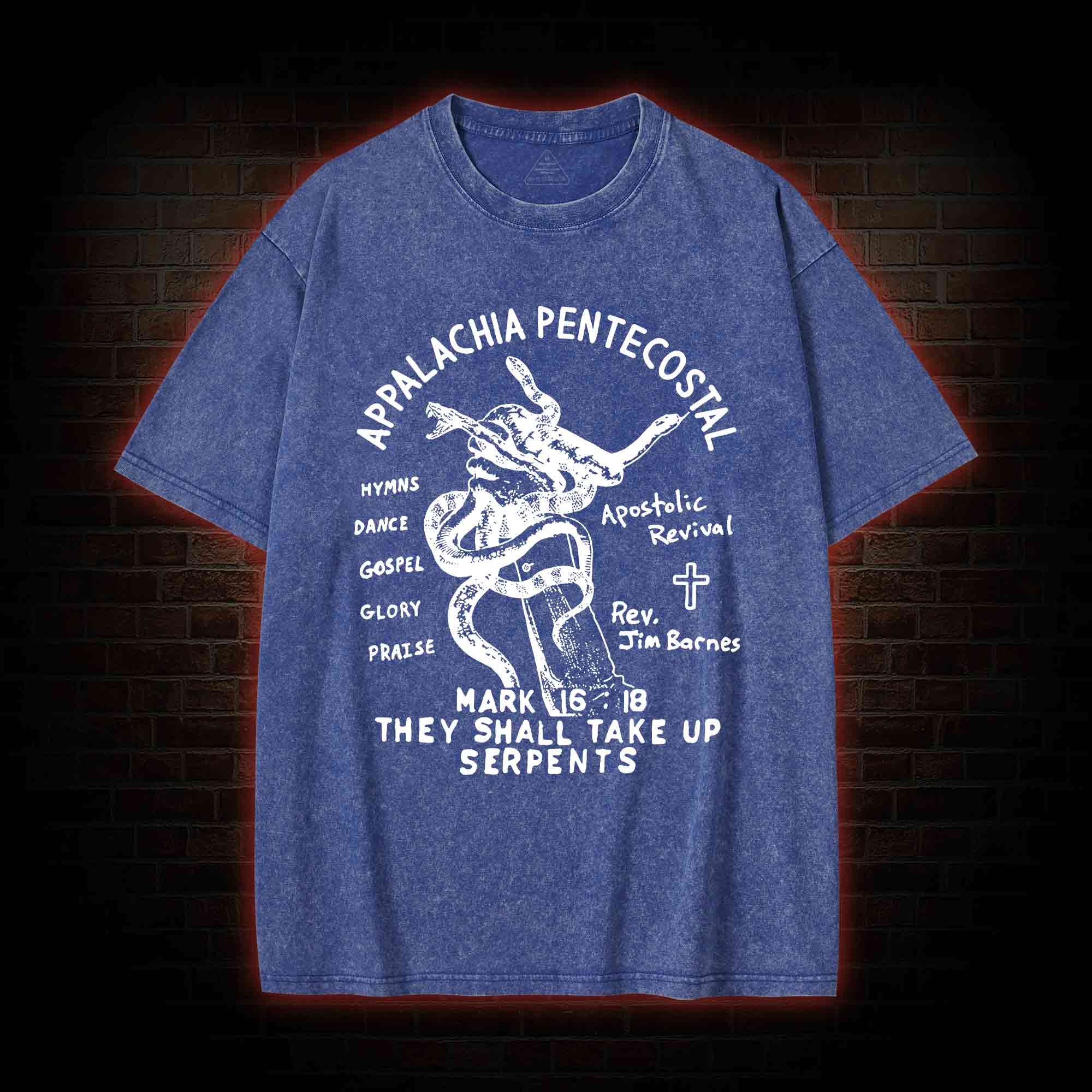 Appalachia Pentecostal Washed T-shirt