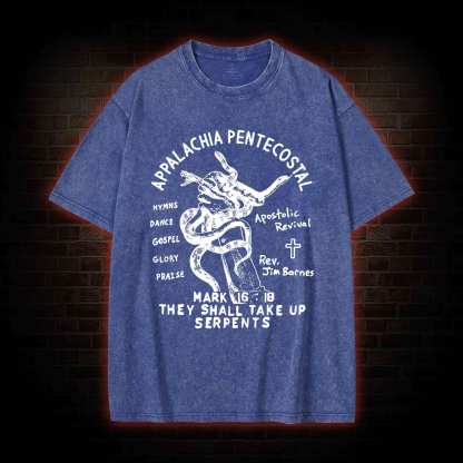 Appalachia Pentecostal Washed T-shirt