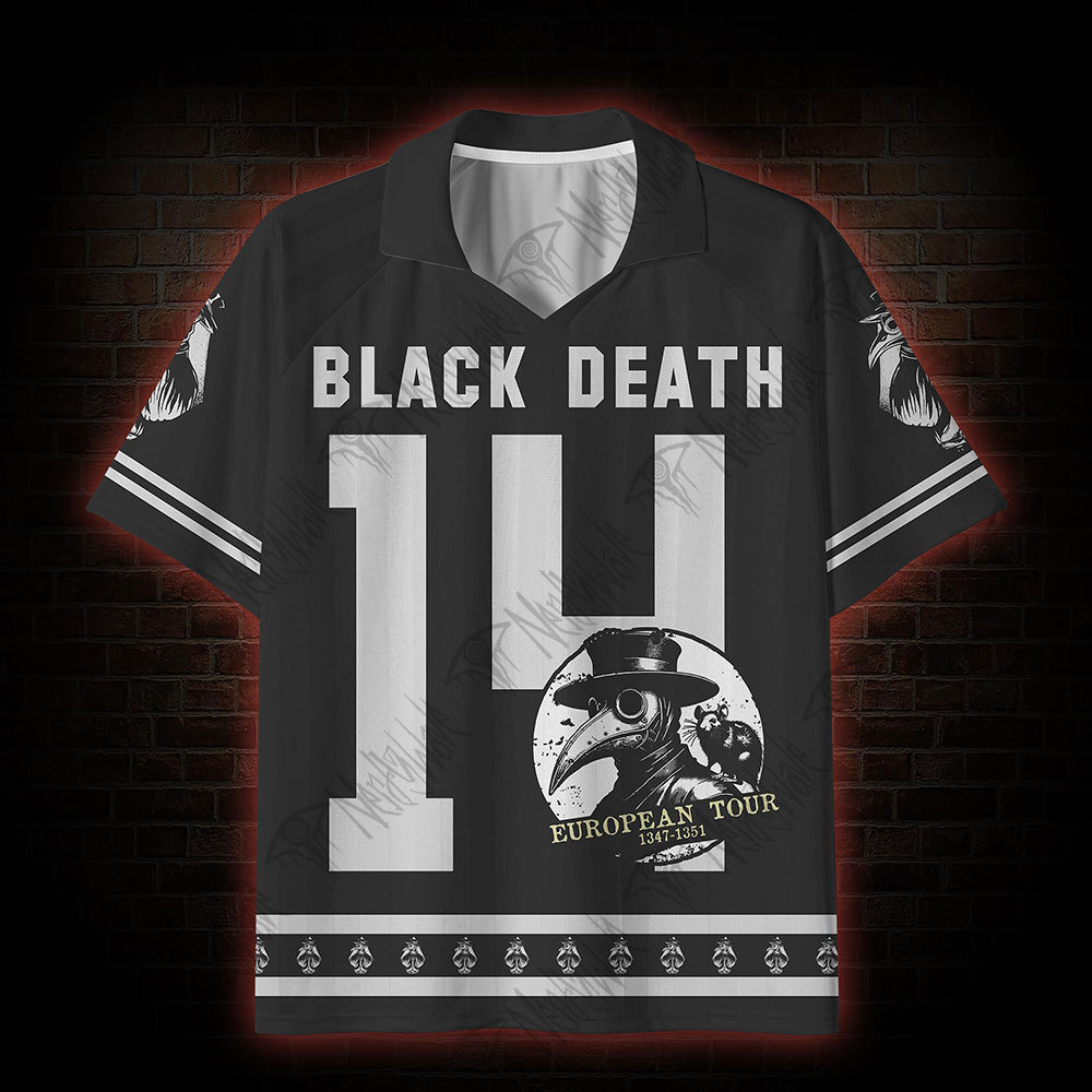 Black Death European Tour Collar Jersey