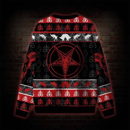 I Love Satan I Mean Satan Ugly Sweatshirts