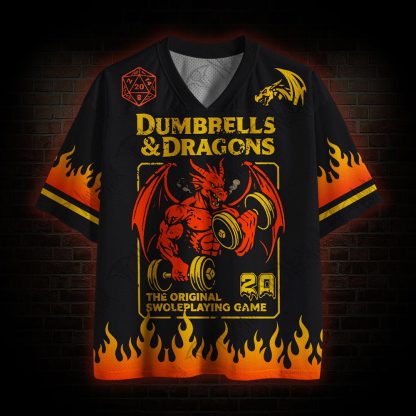 Dumbbells&Dragons Mesh Jersey