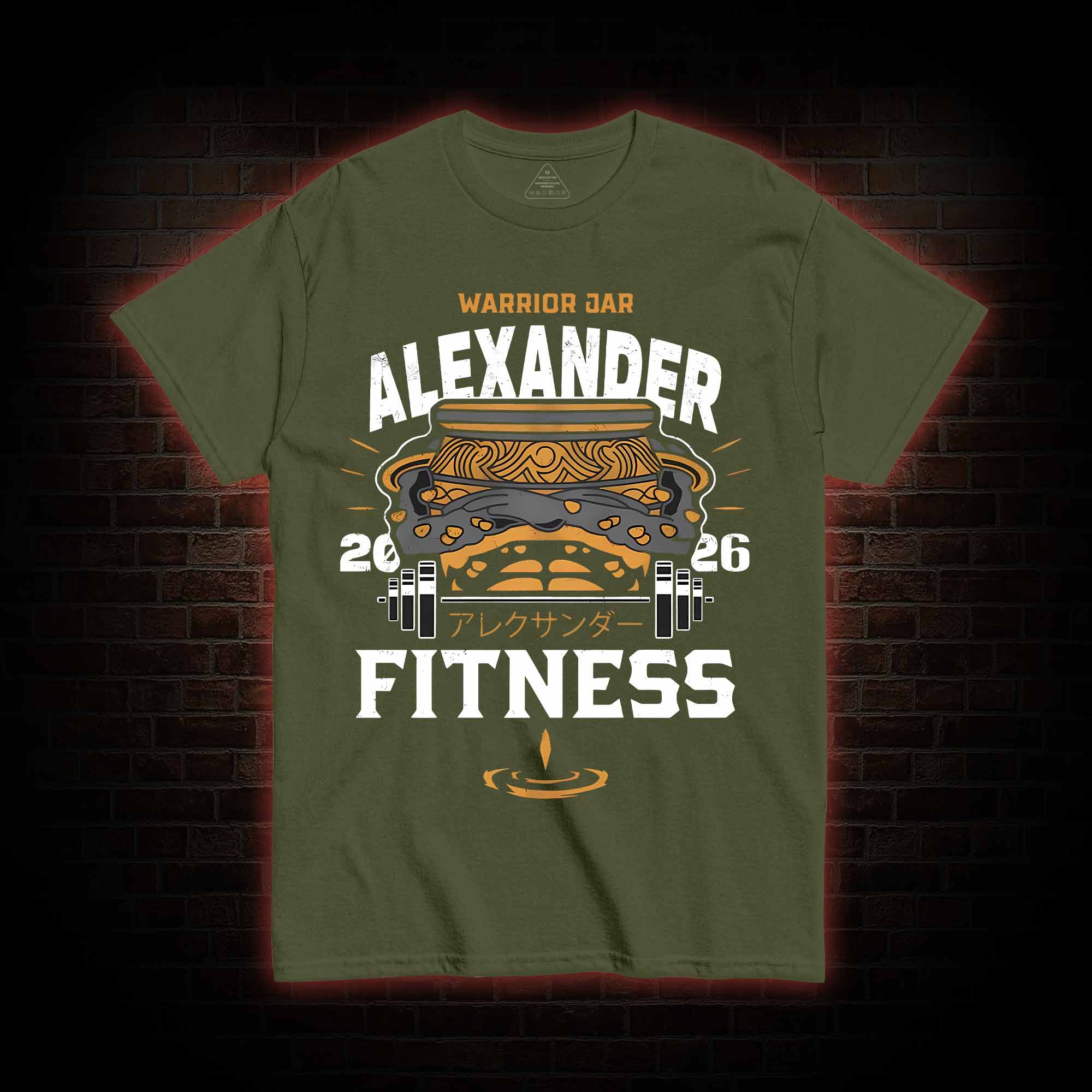 Warrior Jar Alexander Fitness T-Shirt 