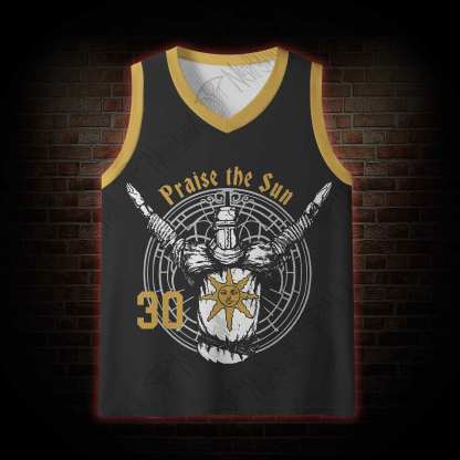 Praise the Sun Mesh Jersey Tank Top