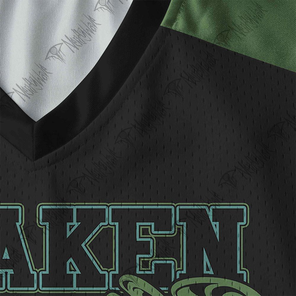 Kraken V-Neck Long Sleeve Jersey