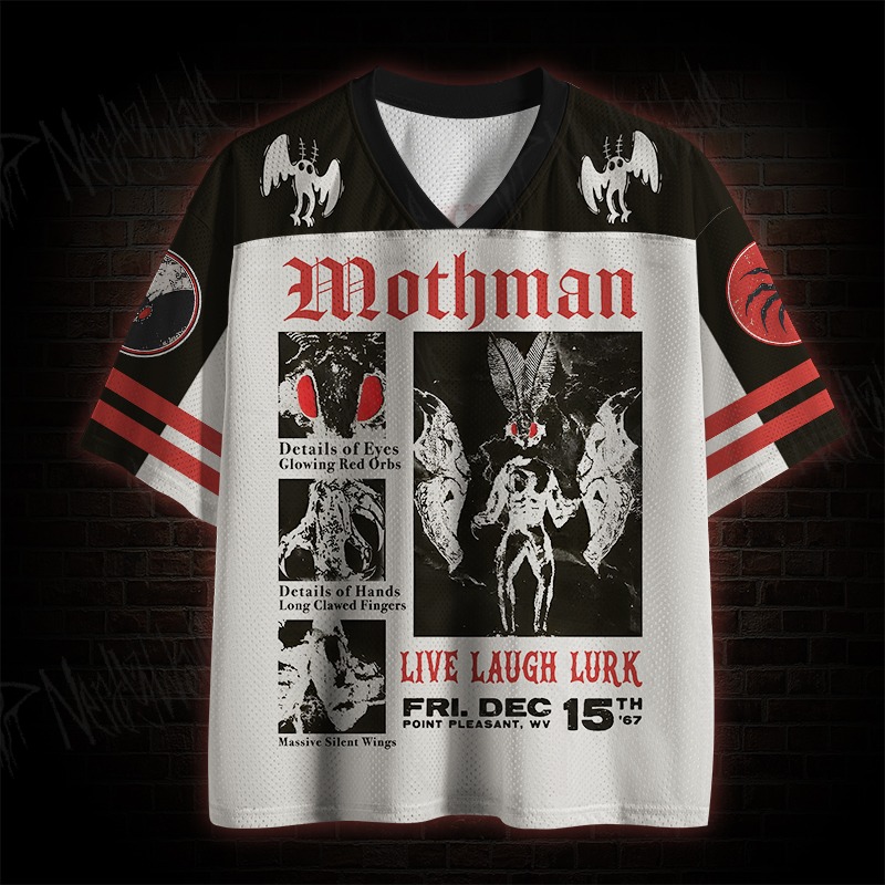 Mothman Lurks Mesh Jersey