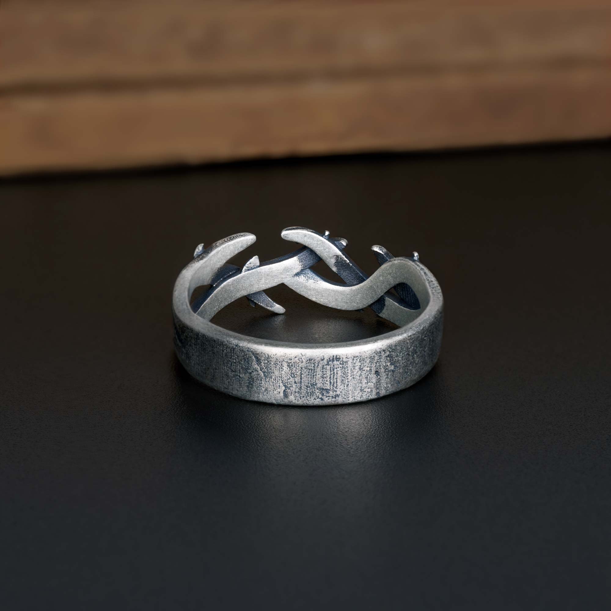 64 Silver Band Ring