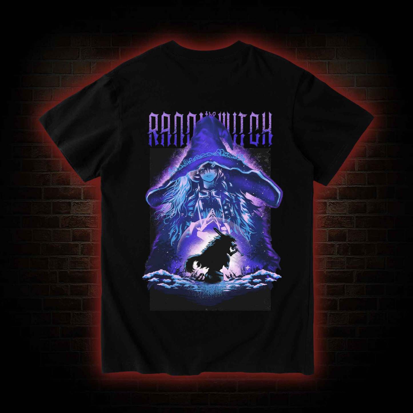 Demigod Witch Back Print T-Shirt