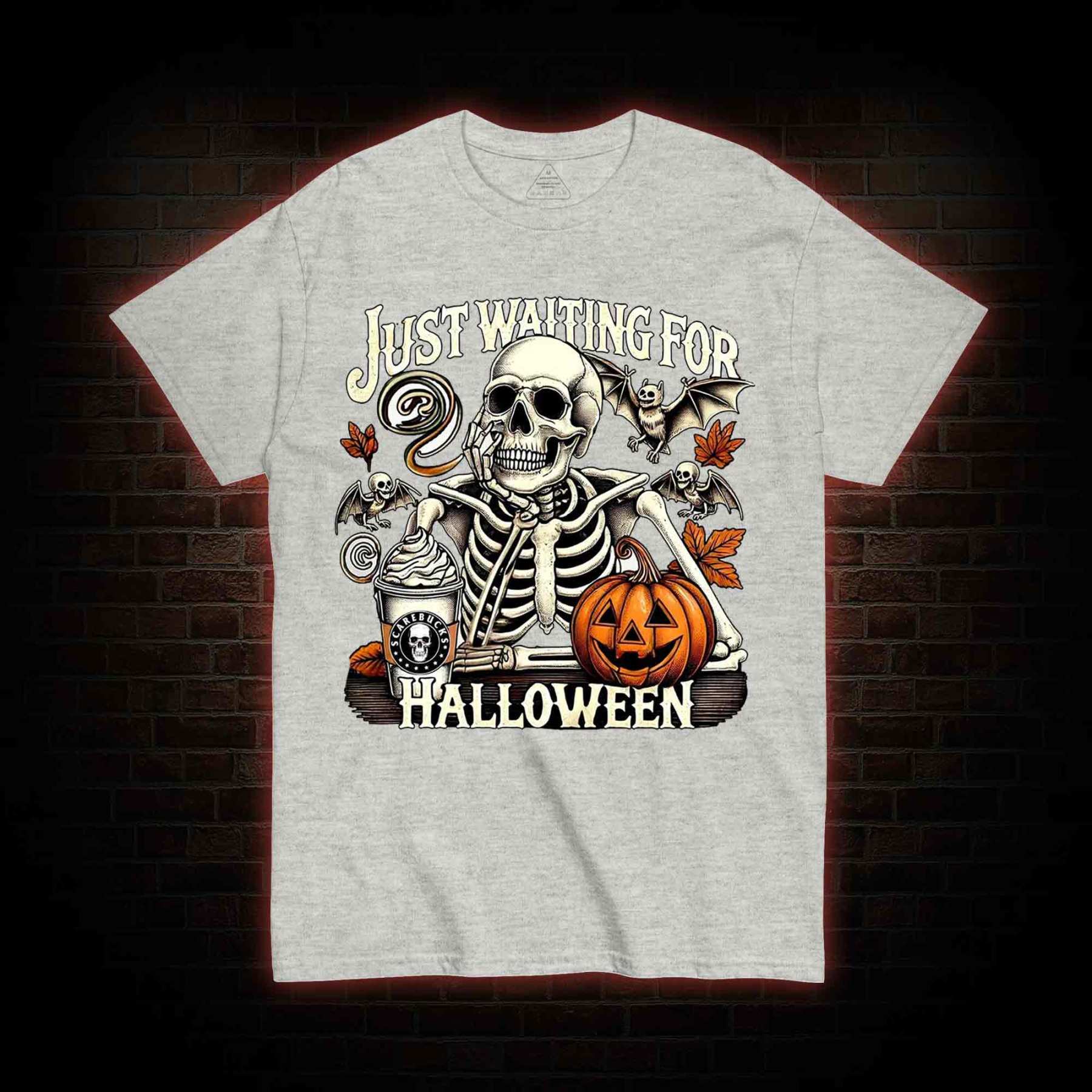 Just Waiting for Halloween T-shirt