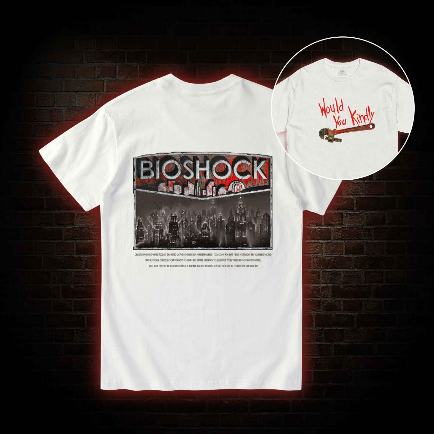 Would You Kindly Back Print T-shirt