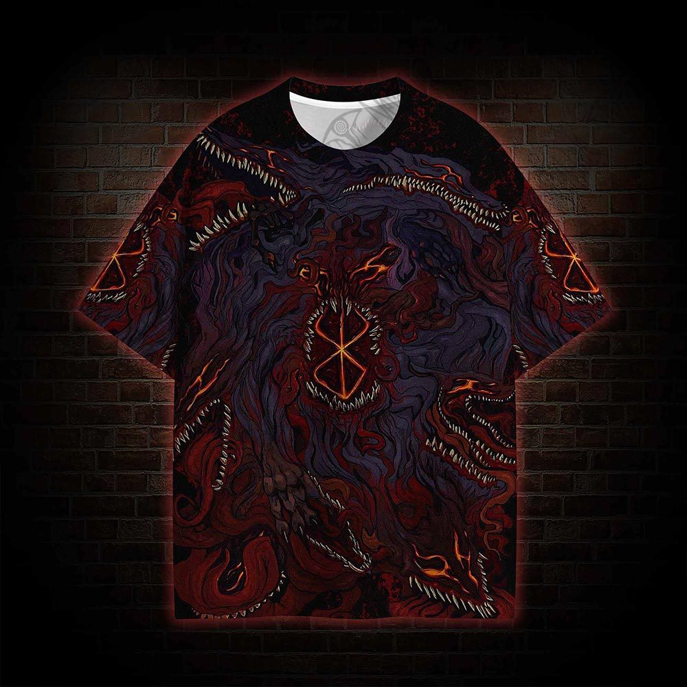 Beast of Darkness All Over Print T-shirt