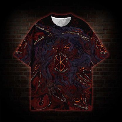 Beast of Darkness All Over Print T-shirt