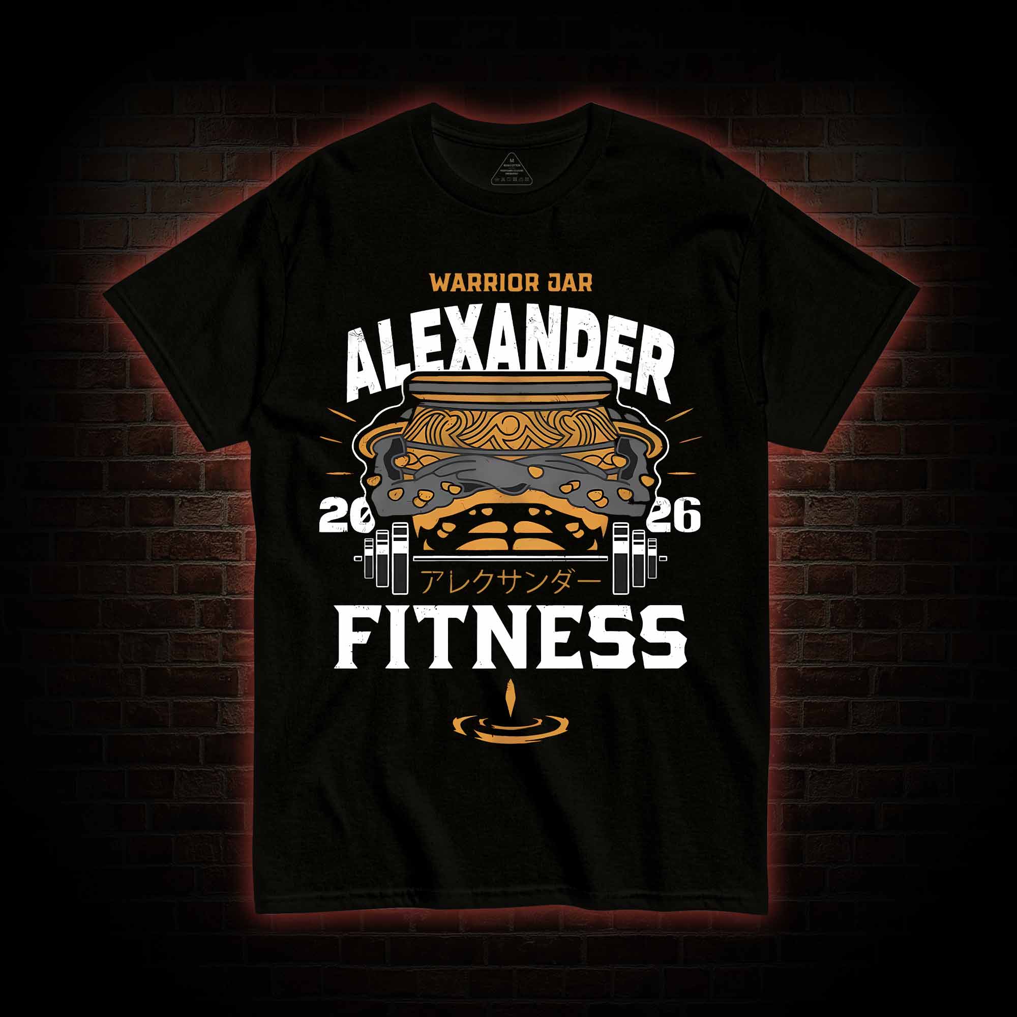 Warrior Jar Alexander Fitness T-Shirt 