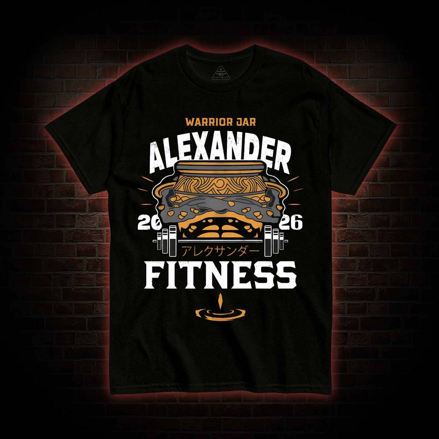 Warrior Jar Alexander Fitness T-Shirt 