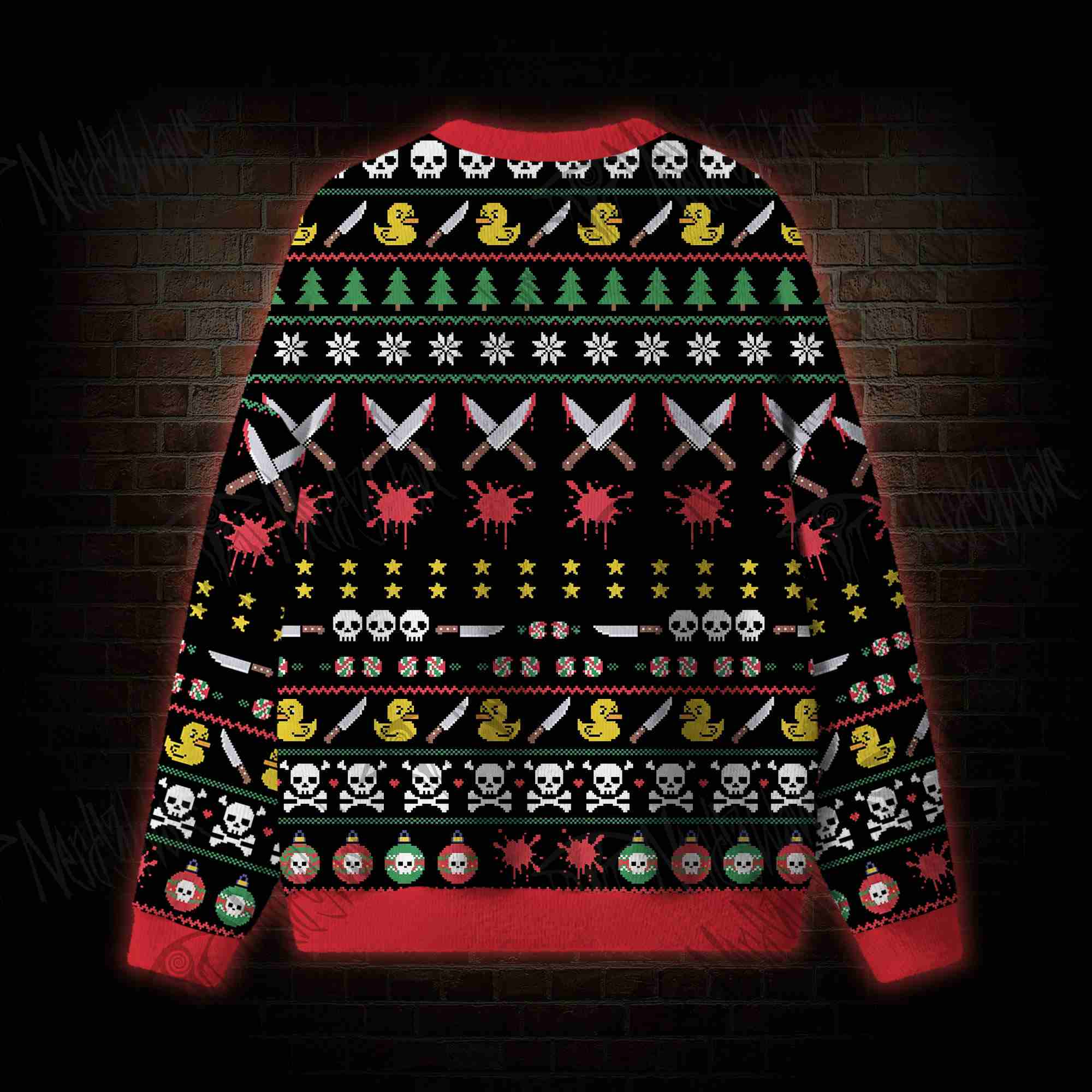 Holiday Violence Ugly Sweatshirts