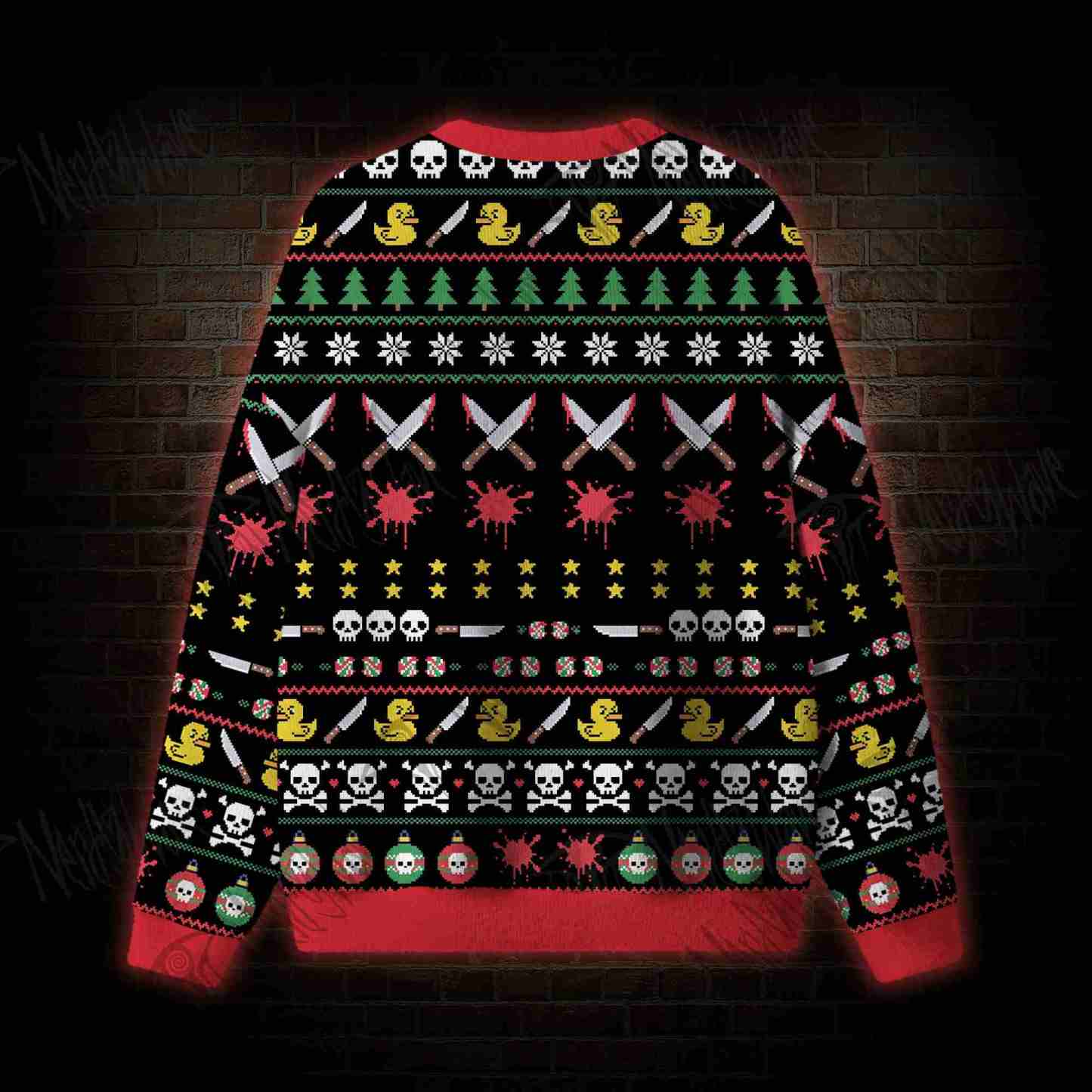 Holiday Violence Ugly Sweatshirts