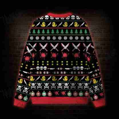 Holiday Violence Ugly Sweatshirts