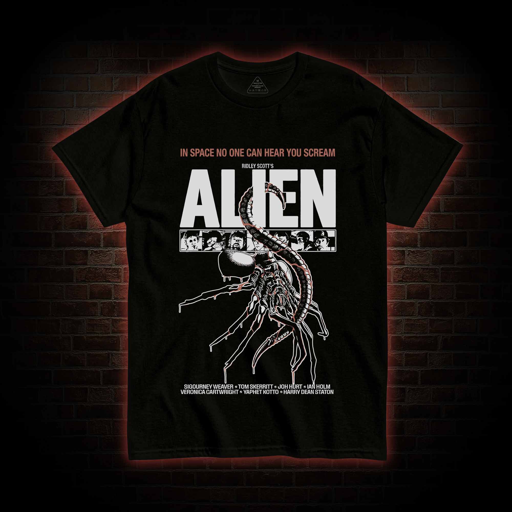 In Space No One can Hear You Scream T-shirt