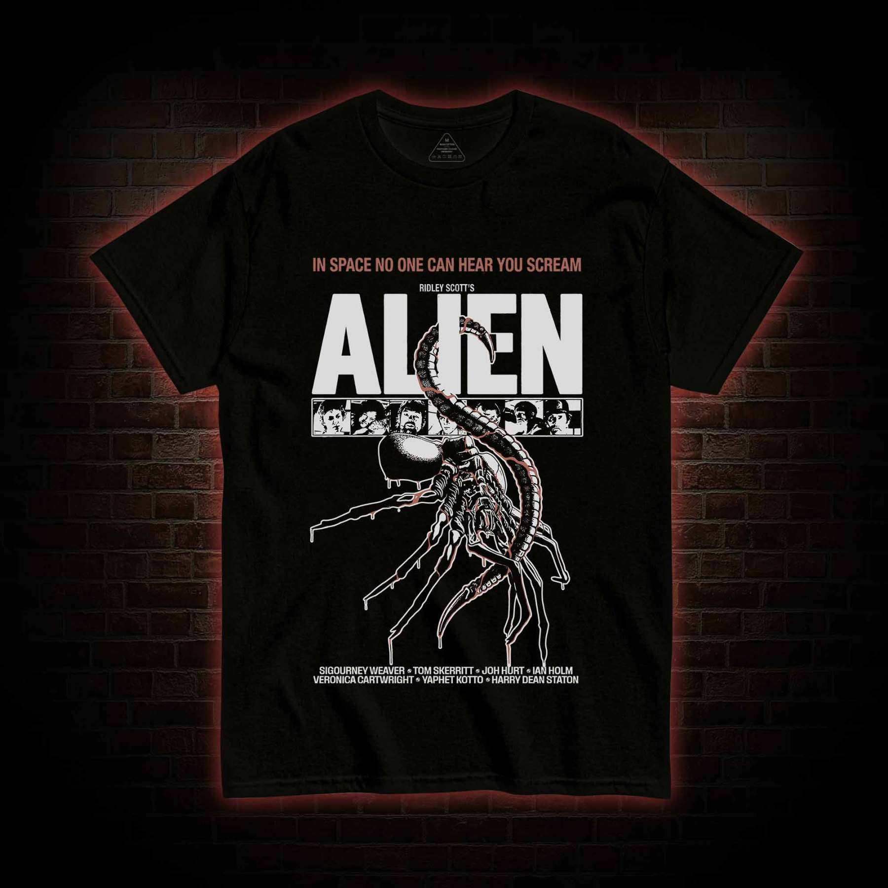 In Space No One can Hear You Scream T-shirt