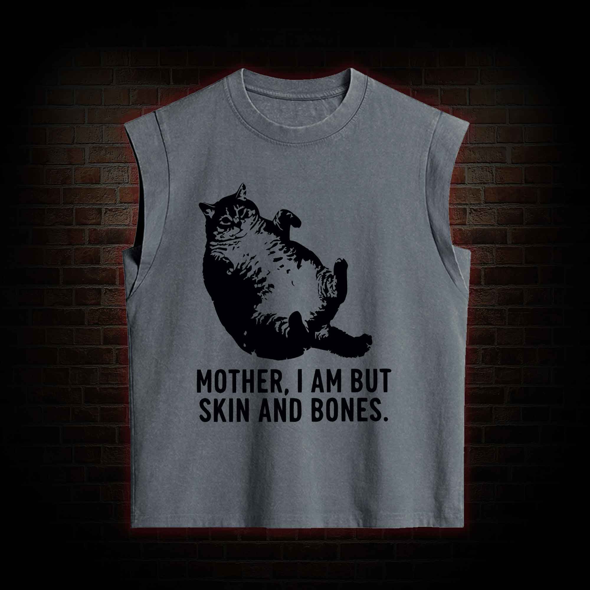 Mother I Am but Skin and Bones Women's Washed Tank Top