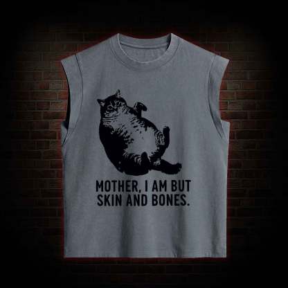 Mother I Am but Skin and Bones Women's Washed Tank Top