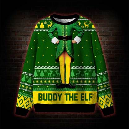 Buddy The Elf Ugly Sweatshirts