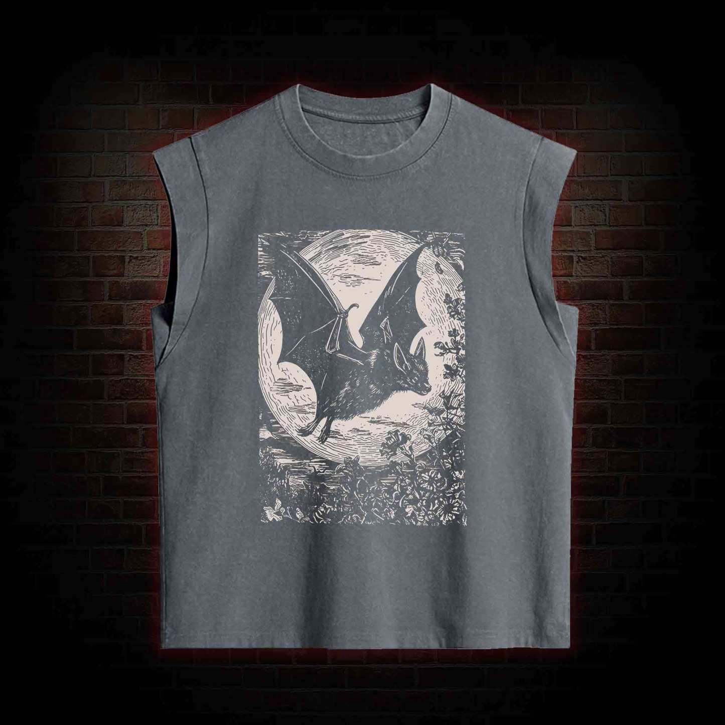 Medieval Bat Kid Women's Washed Tank Top