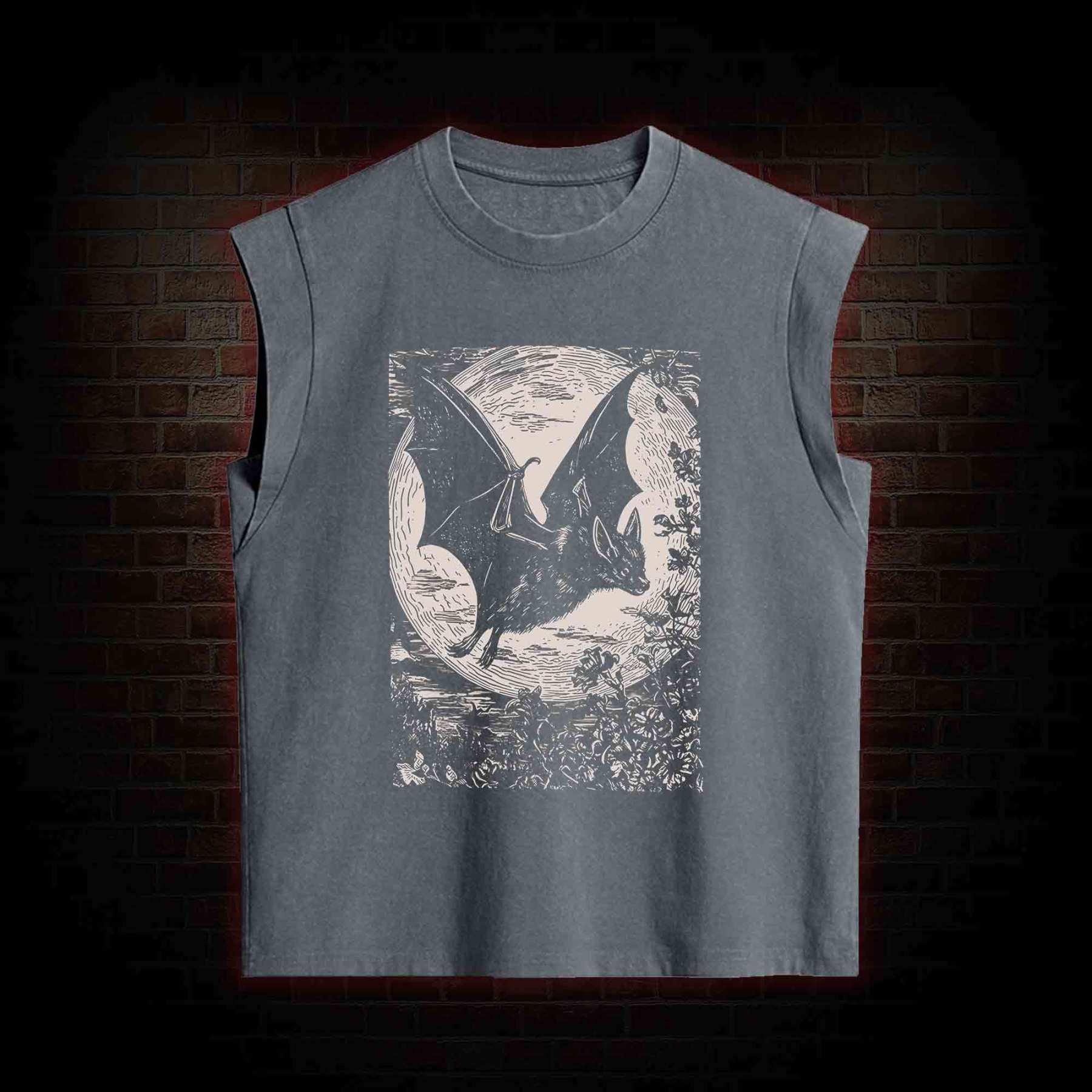 Medieval Bat Kid Women's Washed Tank Top