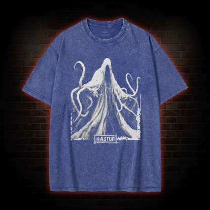 Hastur the Unspeakable Washed T-shirt