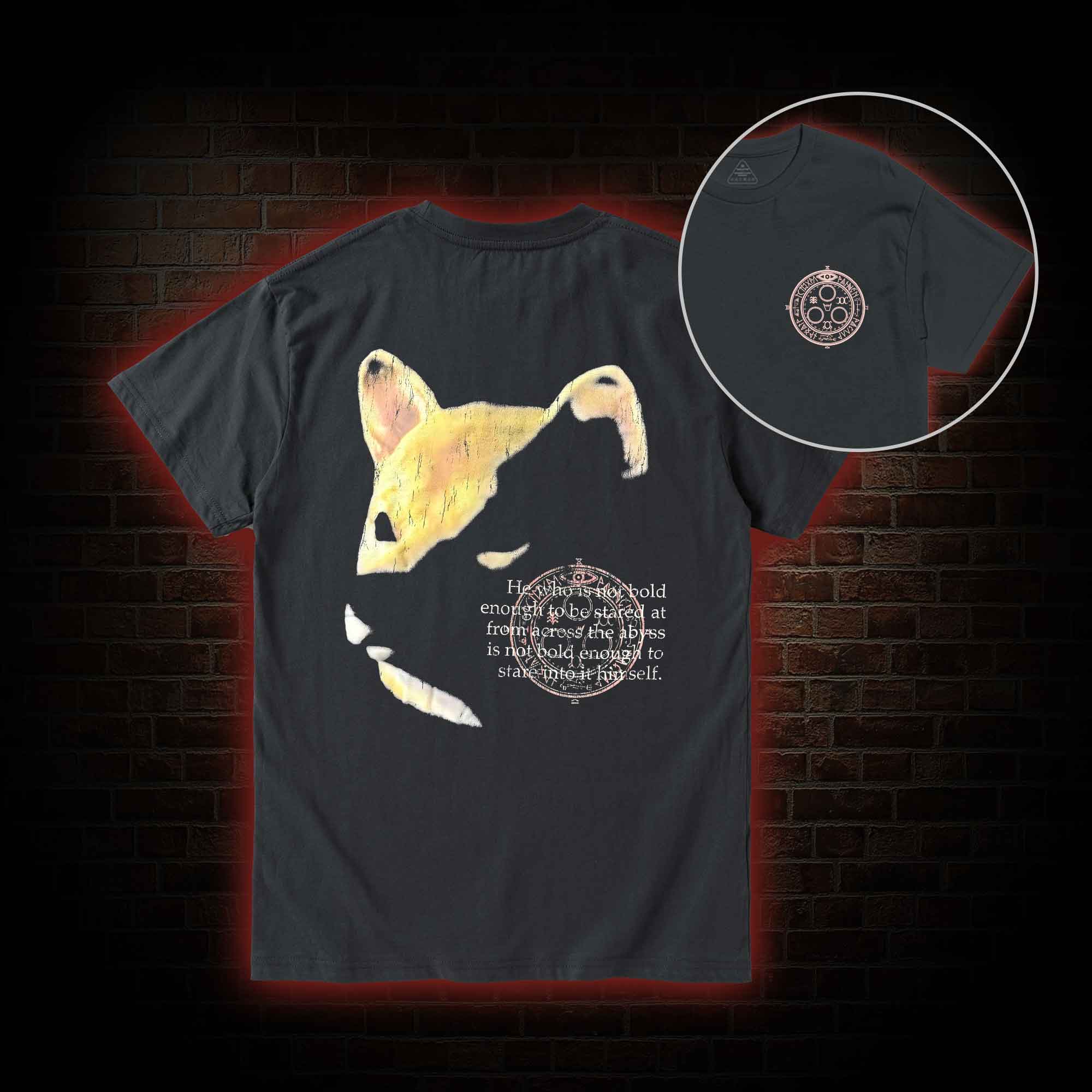 Shiba Back Print T-Shirt