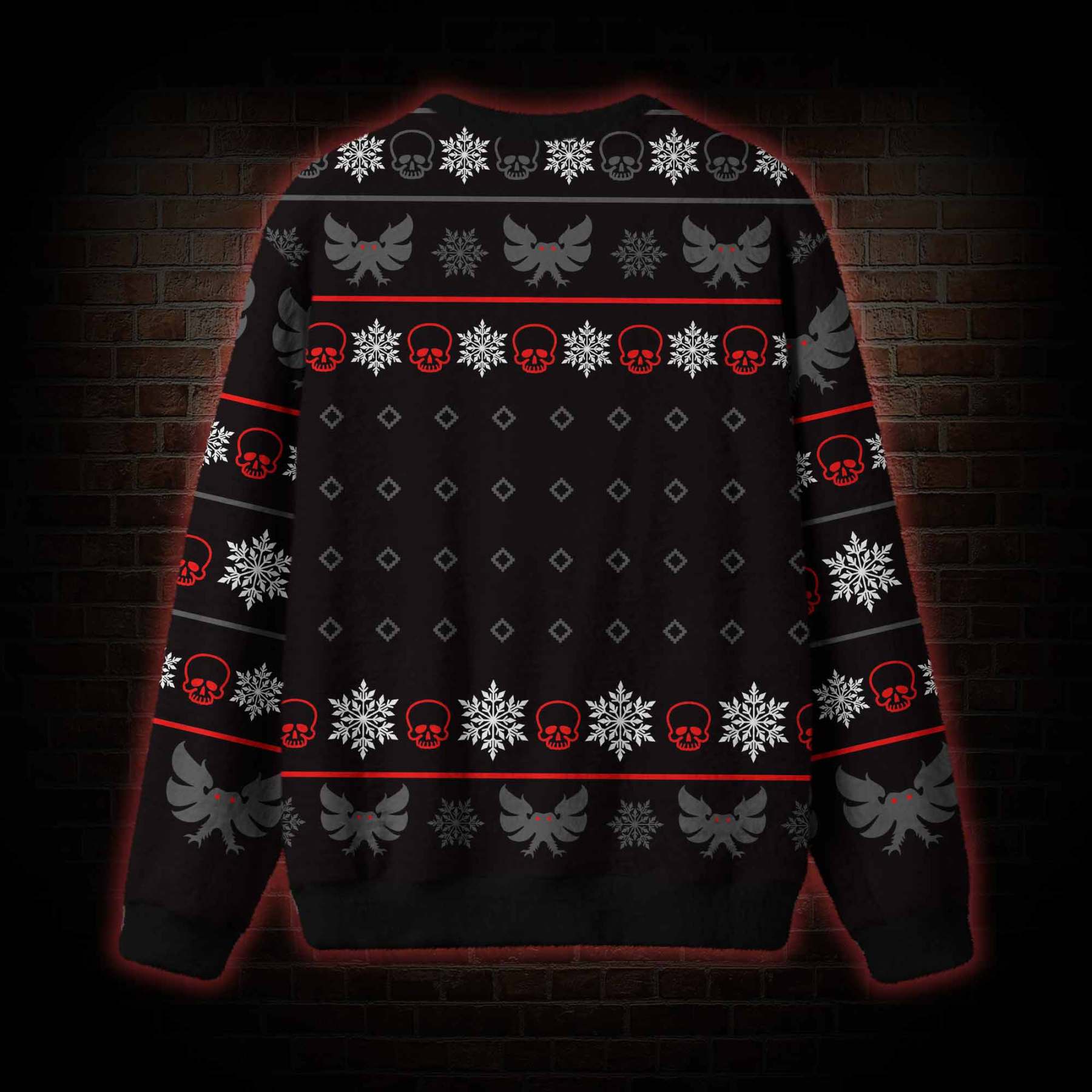Merry Mothmas Ugly Sweatshirts