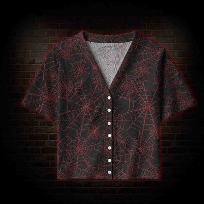 Spider Web Pointelle Cardigan