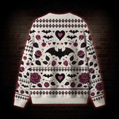 Bats Hearts Ugly Sweatshirts