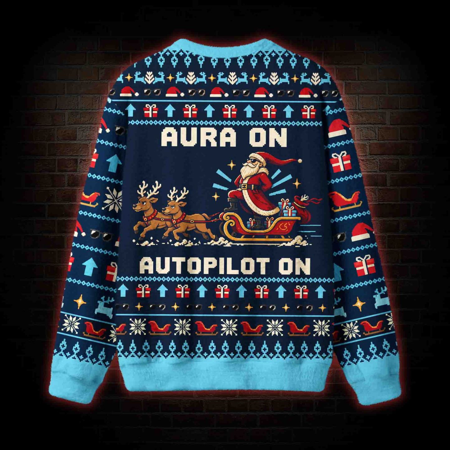 Farming Aura No Delivery Ugly Sweatshirts