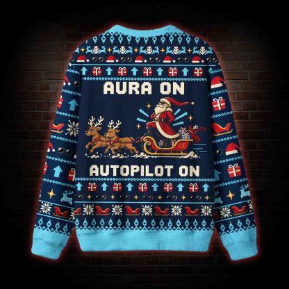 Farming Aura No Delivery Ugly Sweatshirts