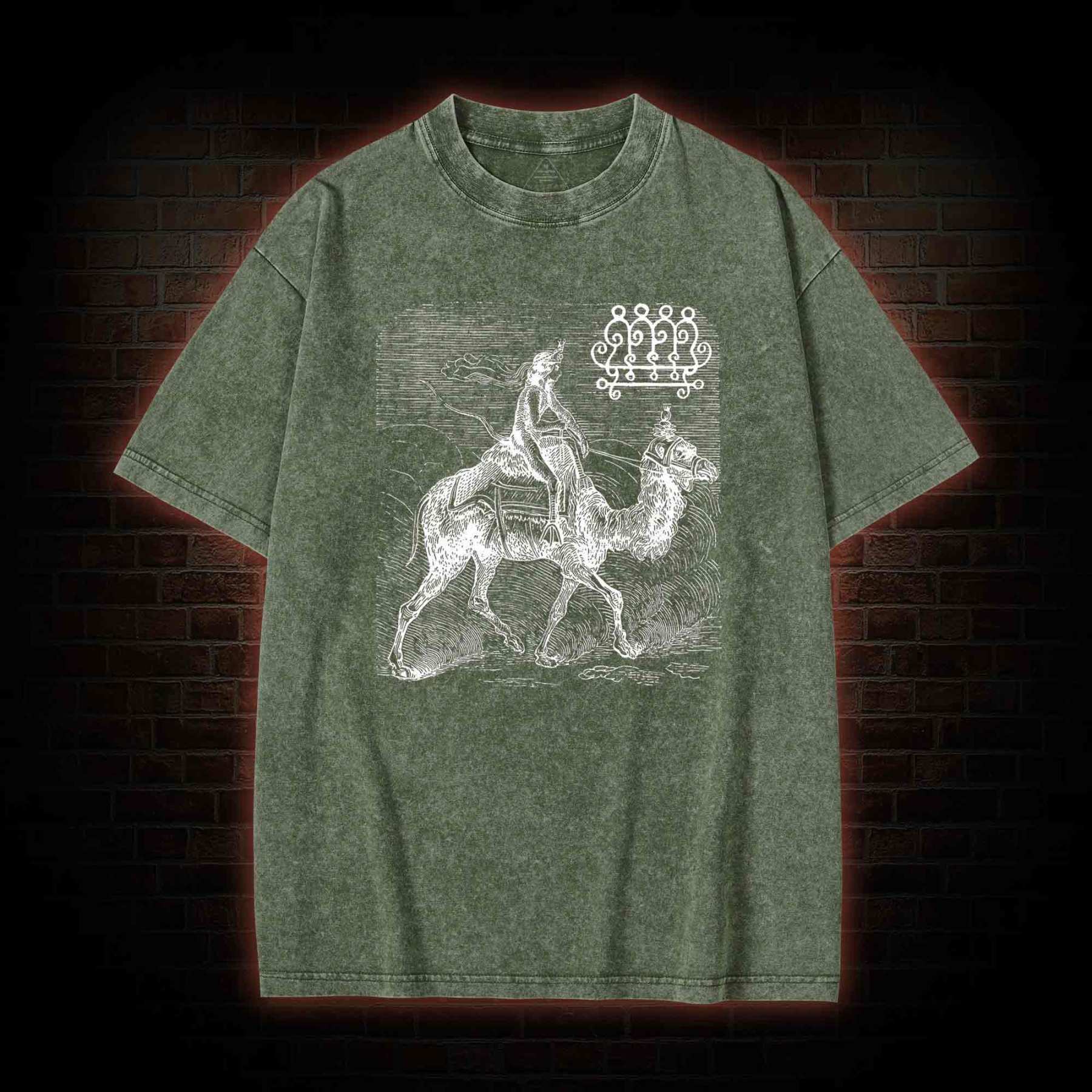 Demonology Washed T-shirt