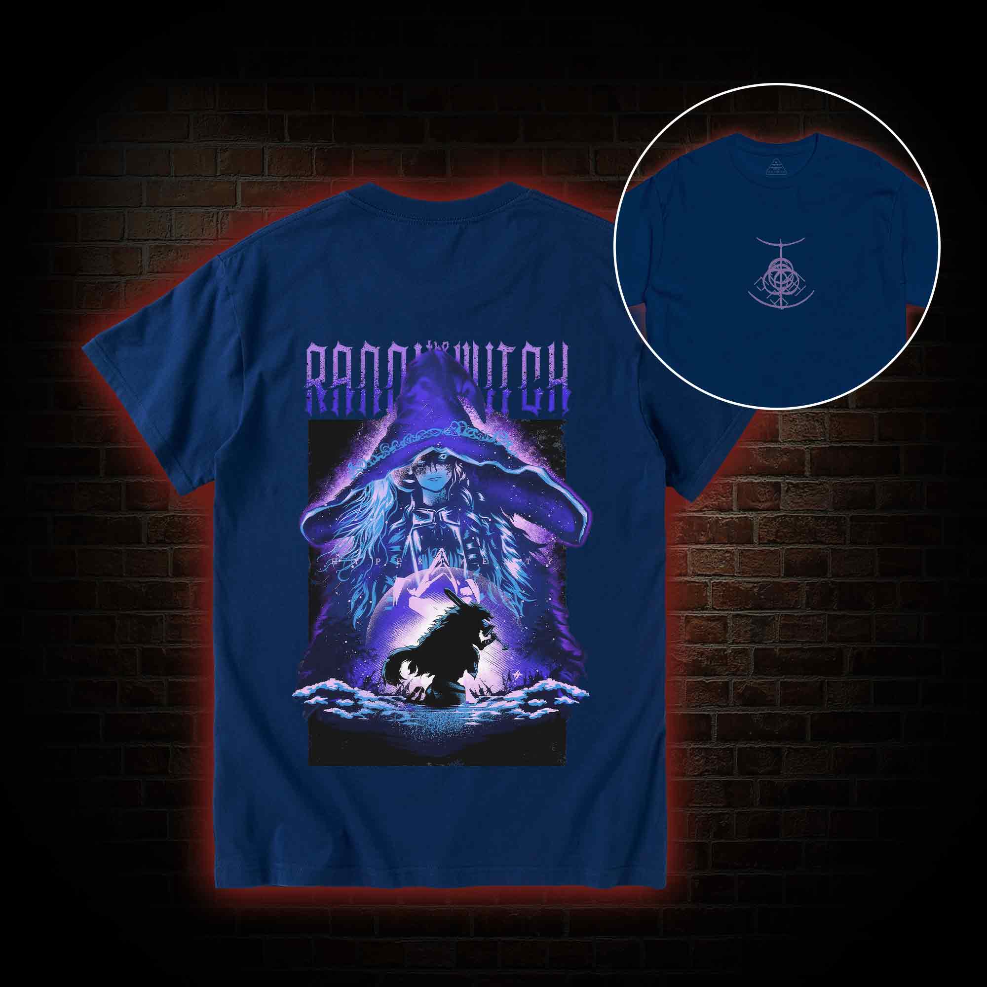 Demigod Witch Back Print T-Shirt