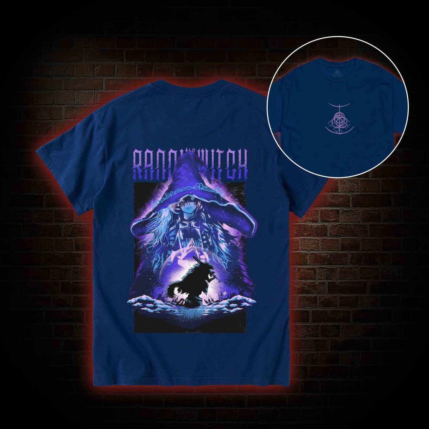 Demigod Witch Back Print T-Shirt