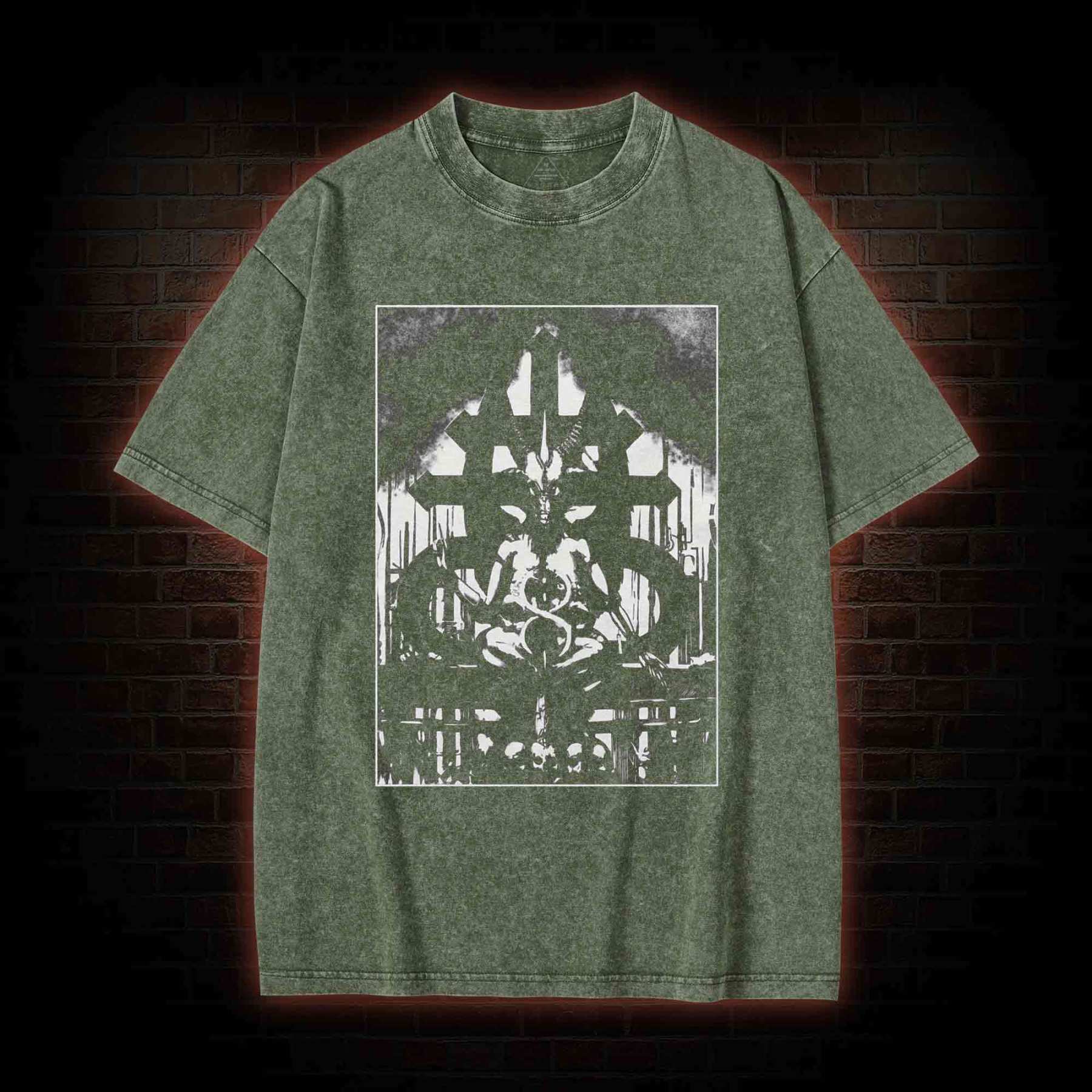 Baphomet Washed T-shirt