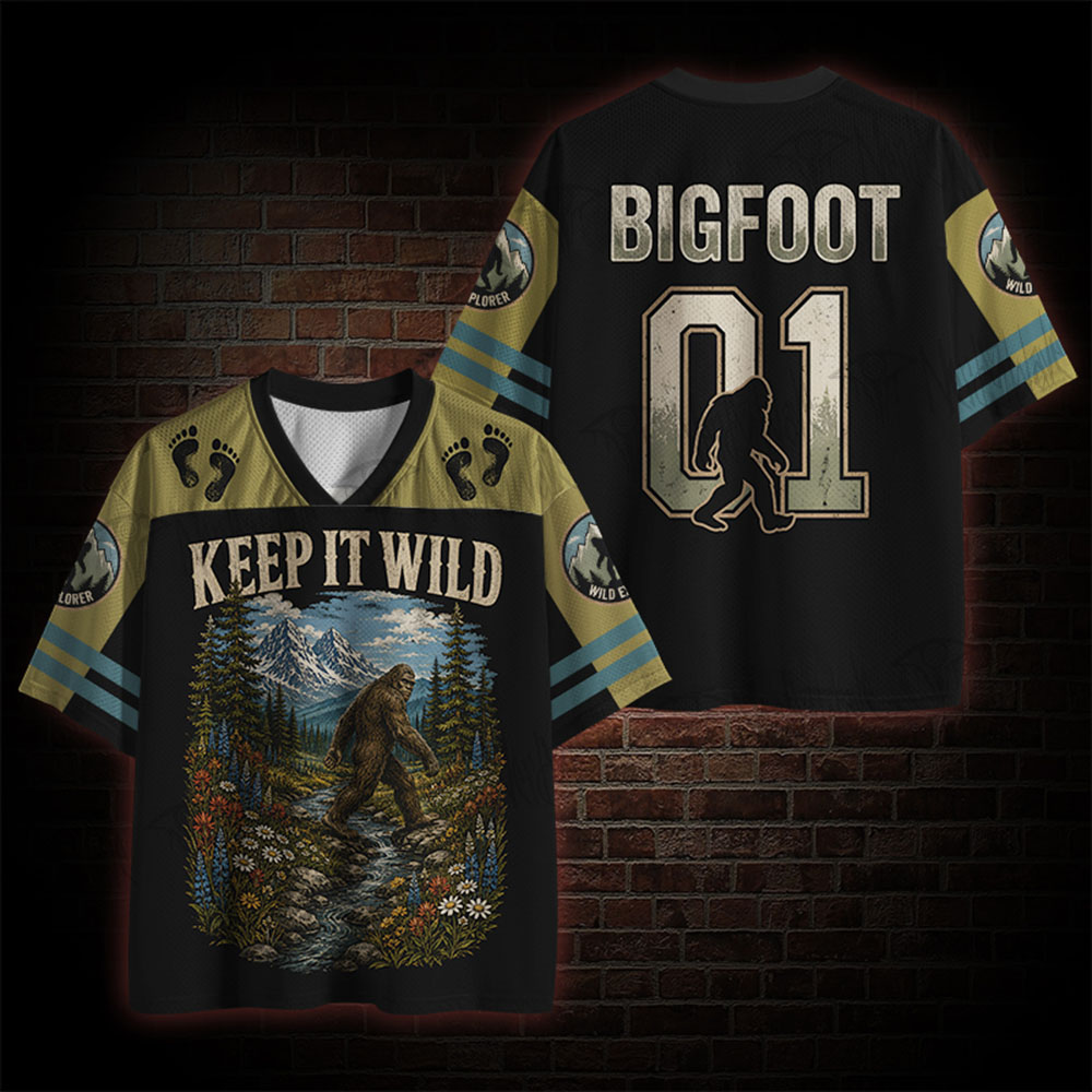 Keep it Wild Bigfoot Mesh Jersey