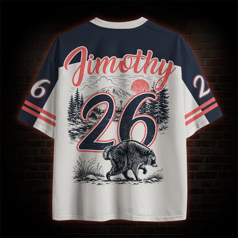 Vintage Jimothy Wildlife Mesh Jersey