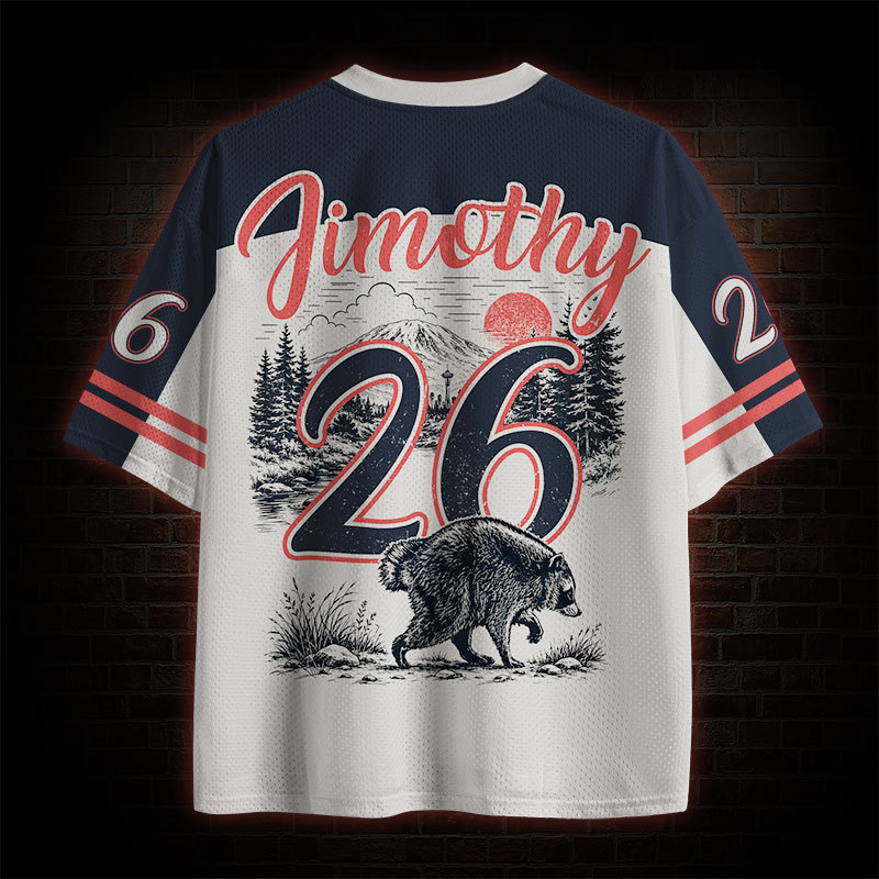 Vintage Jimothy Wildlife Mesh Jersey