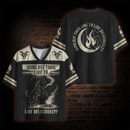 Live Deliciously? Goat Mesh Jersey