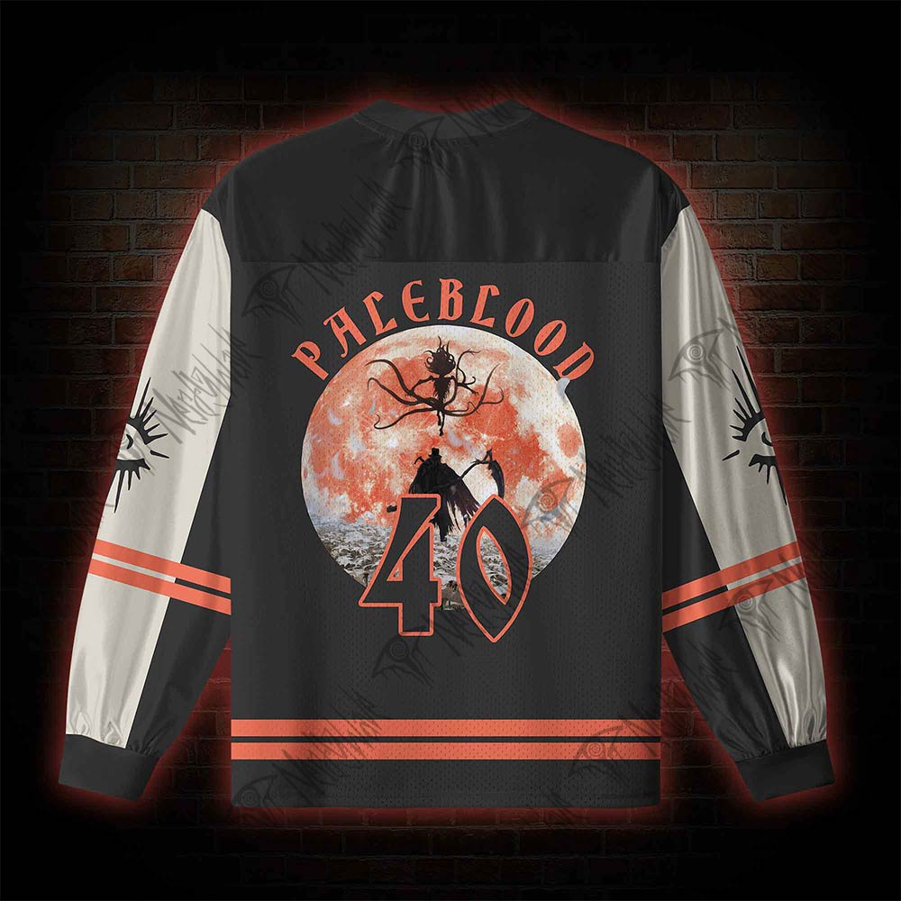 And So The Nightly Hunt Begins V-Neck Long Sleeve Jersey