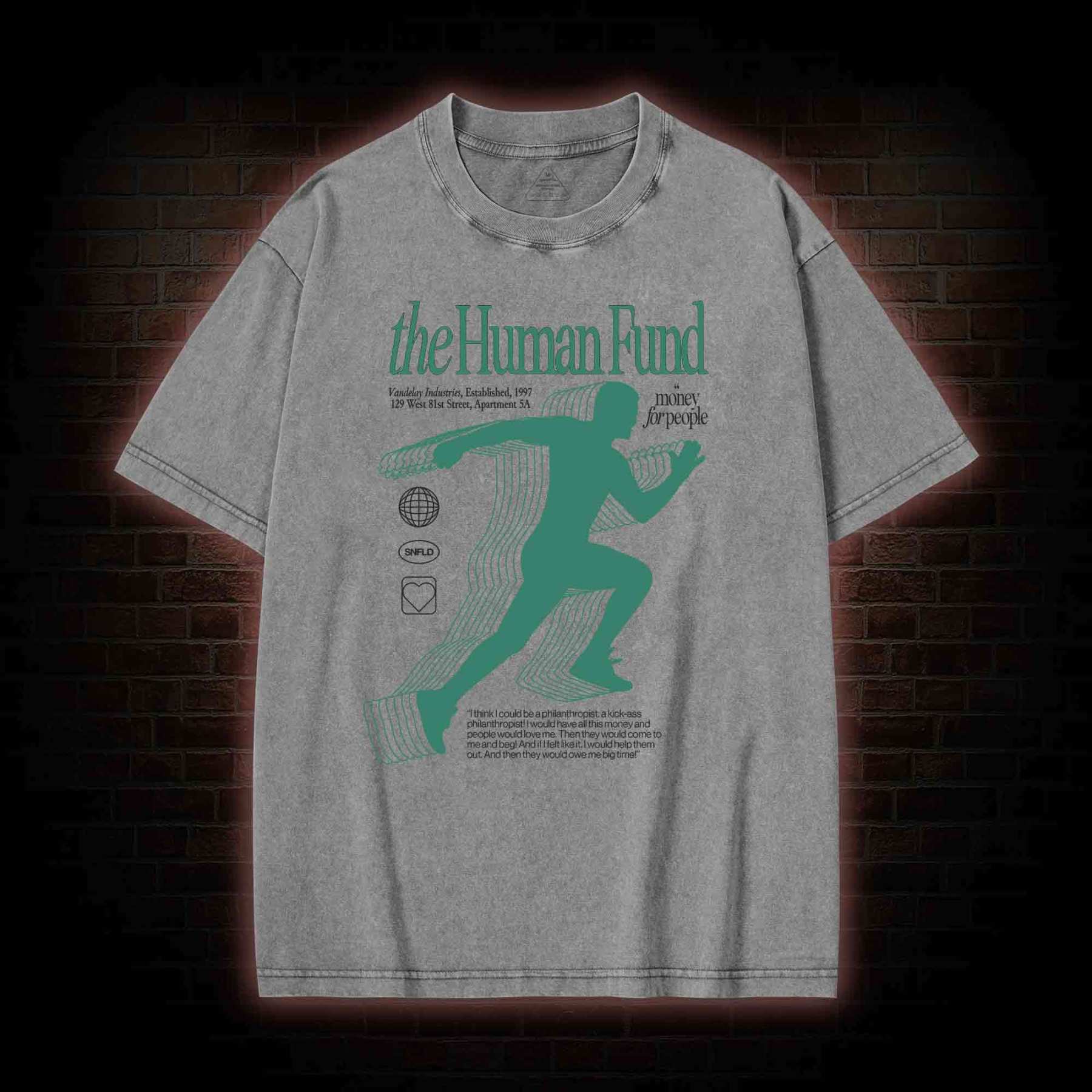 The Human Fund Seinfeld Washed T-shirt