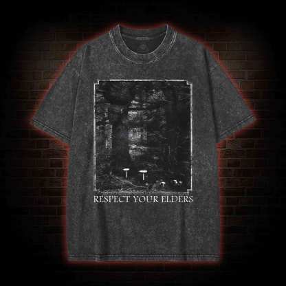 Respect Your Elders Washed T-shirt