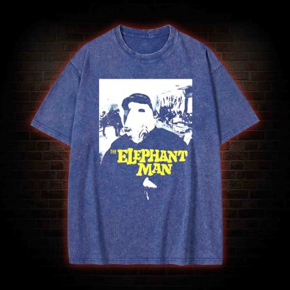 The Elephant Man Washed T-shirt