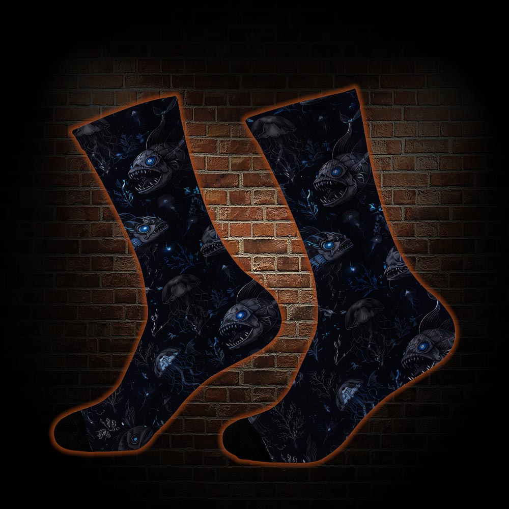 Abyssal Glow Socks