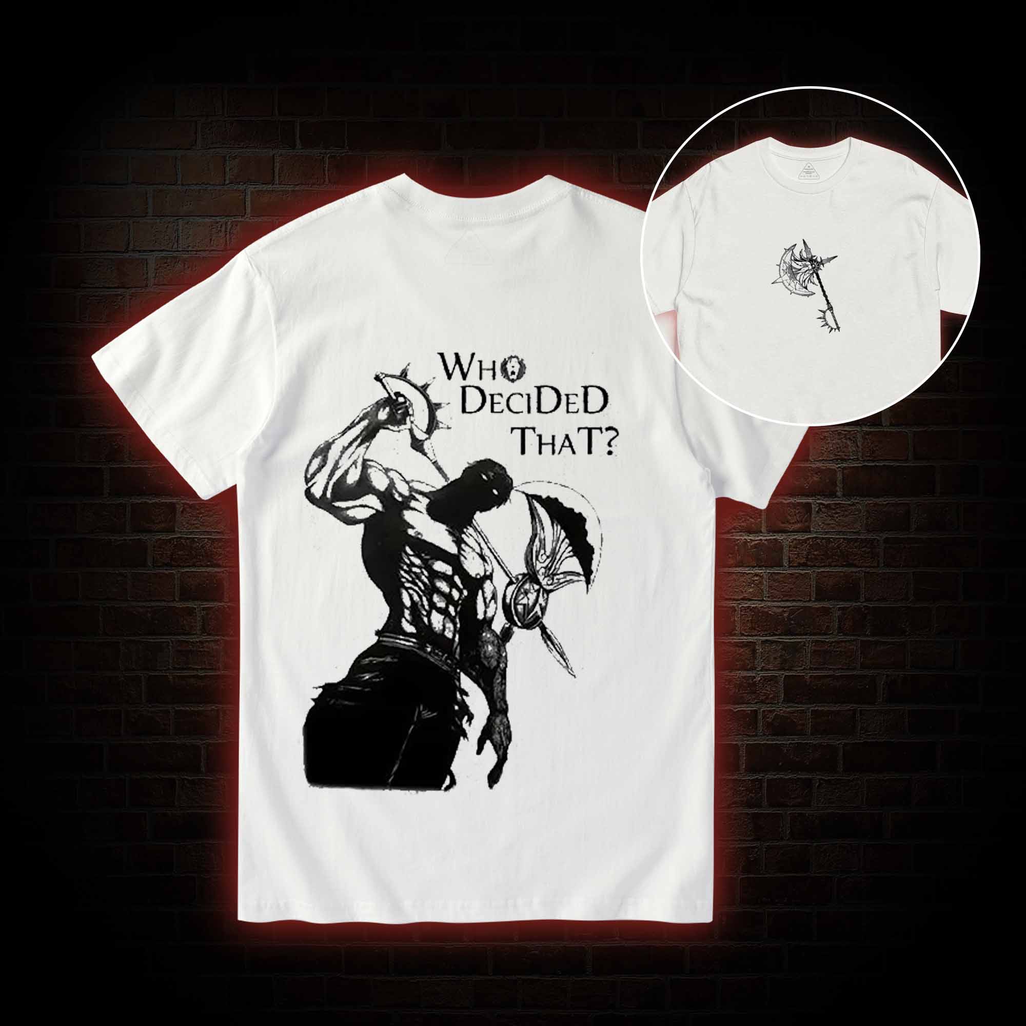 Who Decided that T-shirt